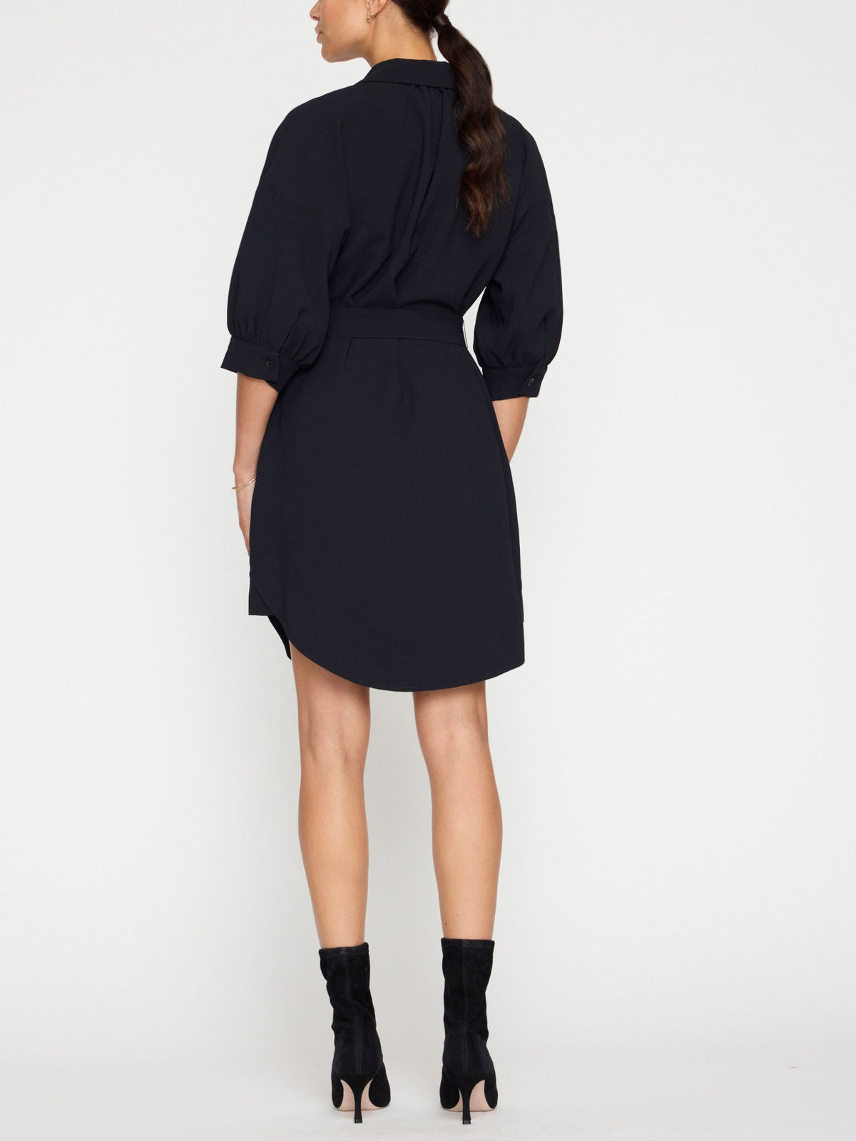 The kate crepe belted dress