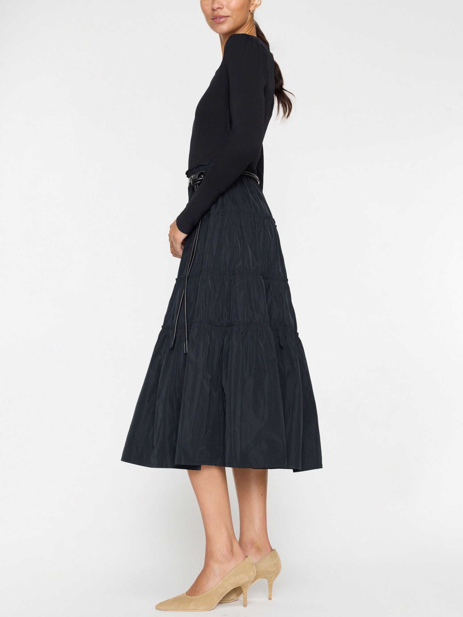 El vestido escalonado Ava
