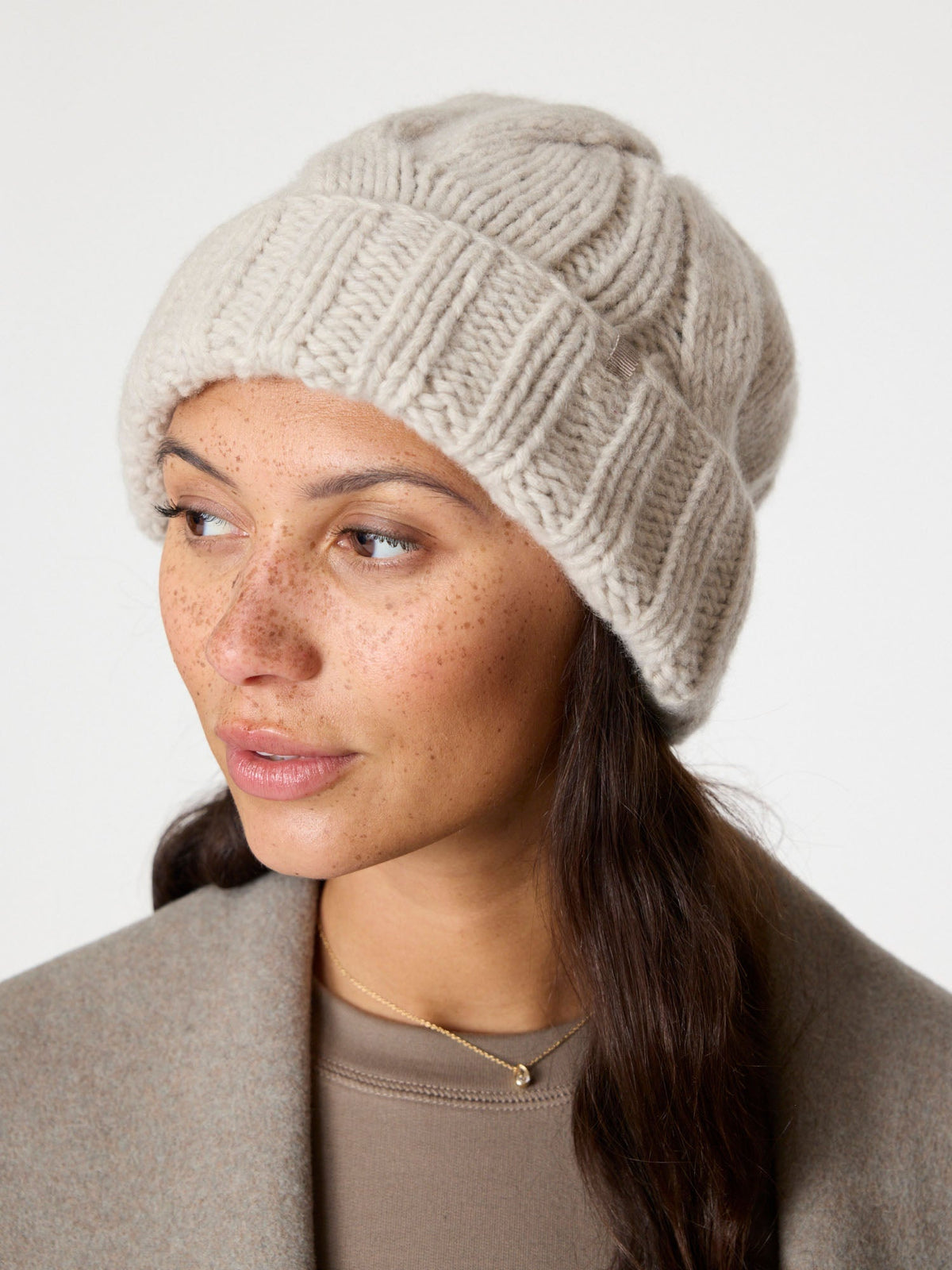 The abbi cable beanie