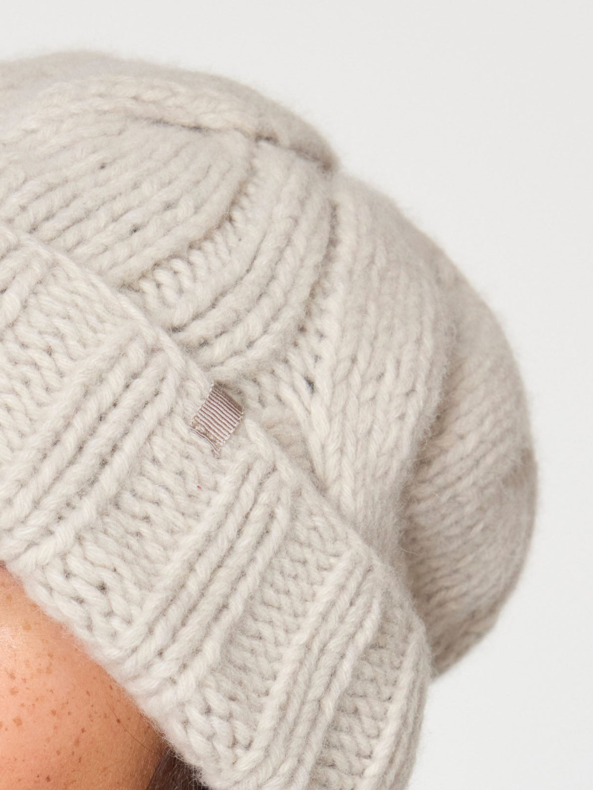 The abbi cable beanie