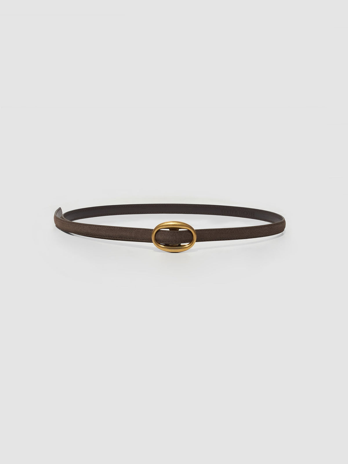 The chelsea suede belt