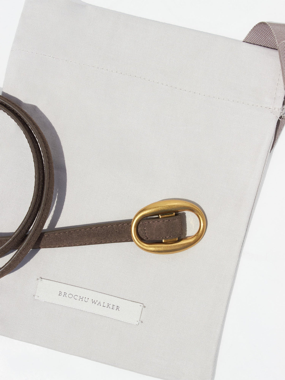 The chelsea suede belt