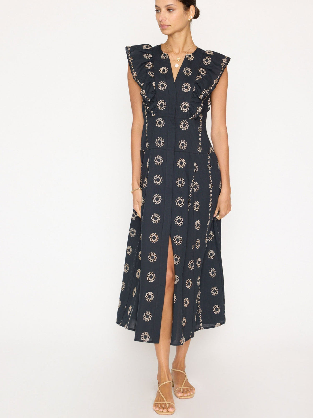 The aurora eyelet dress
