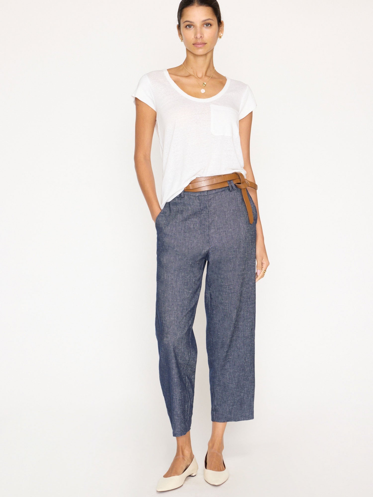 The lane scoop tee