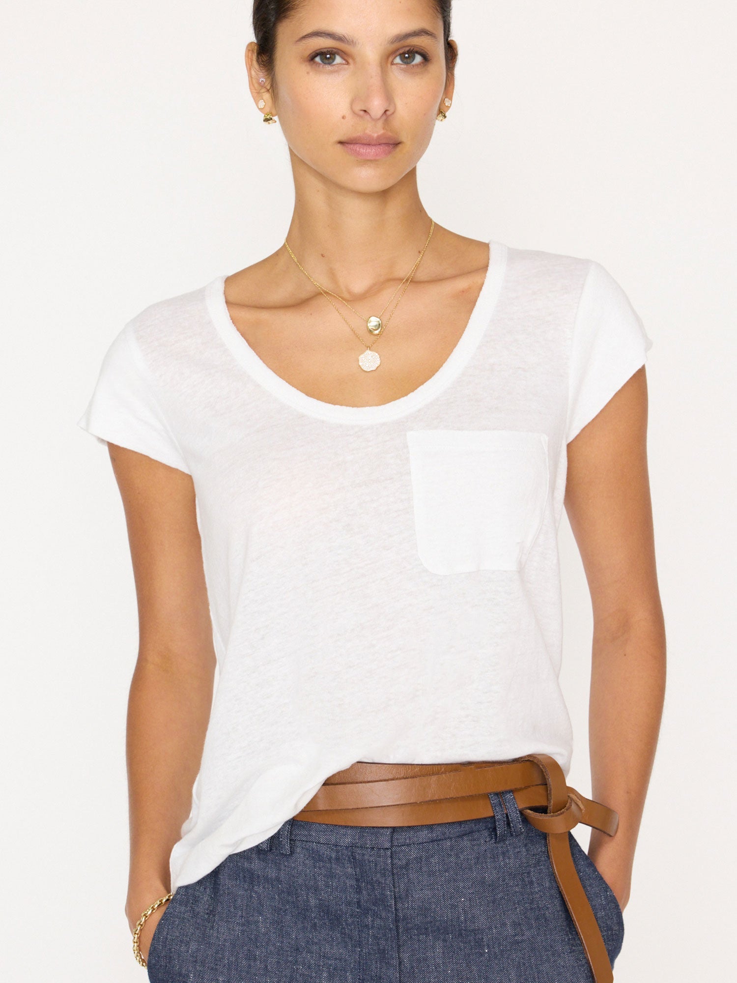 The lane scoop tee