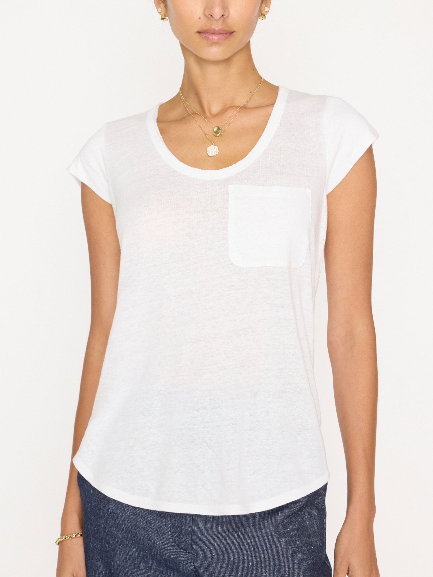 The lane scoop tee