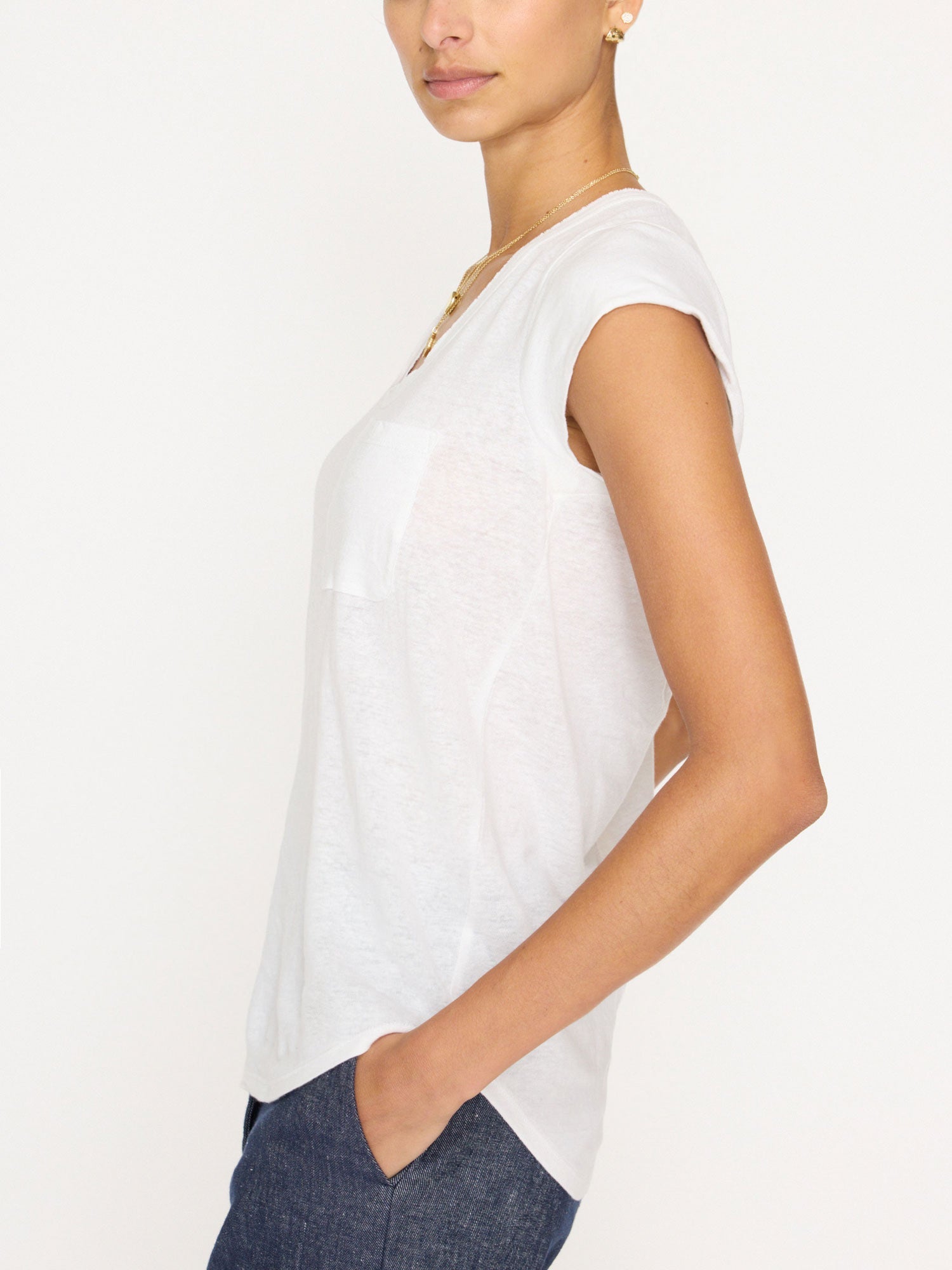 The lane scoop tee
