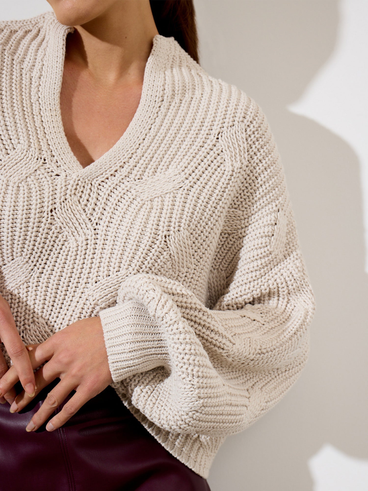 The grayson cable pullover