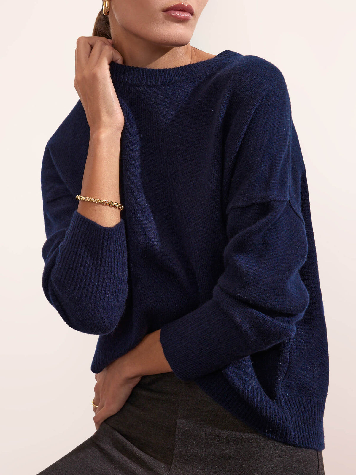 The everyday cashmere bright crew