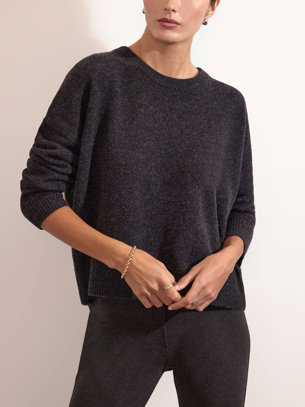 The everyday cashmere bright crew