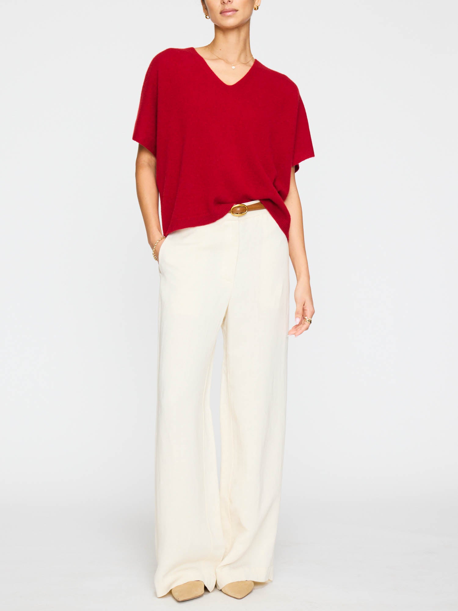The ophi cashmere vee
