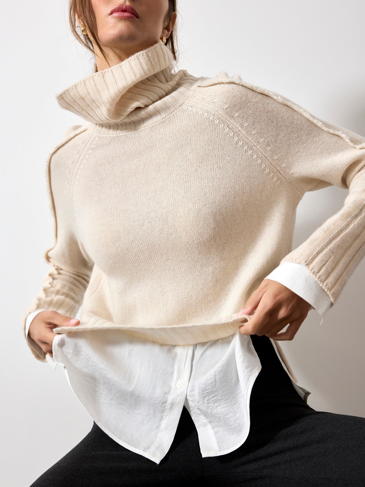 The jolie fringe layered looker