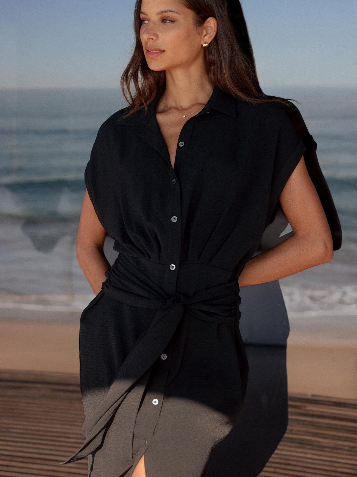 The setia belted dress
