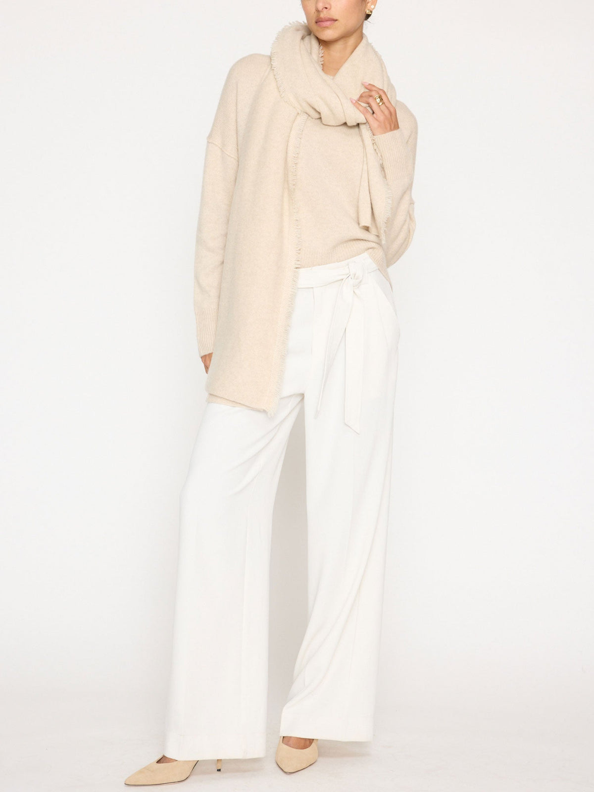 The everyday cashmere bright crew
