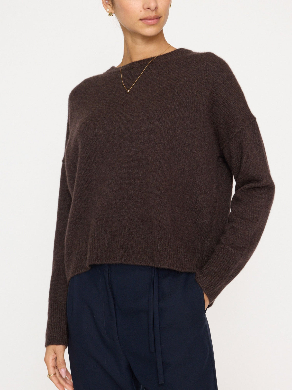 The everyday cashmere bright crew
