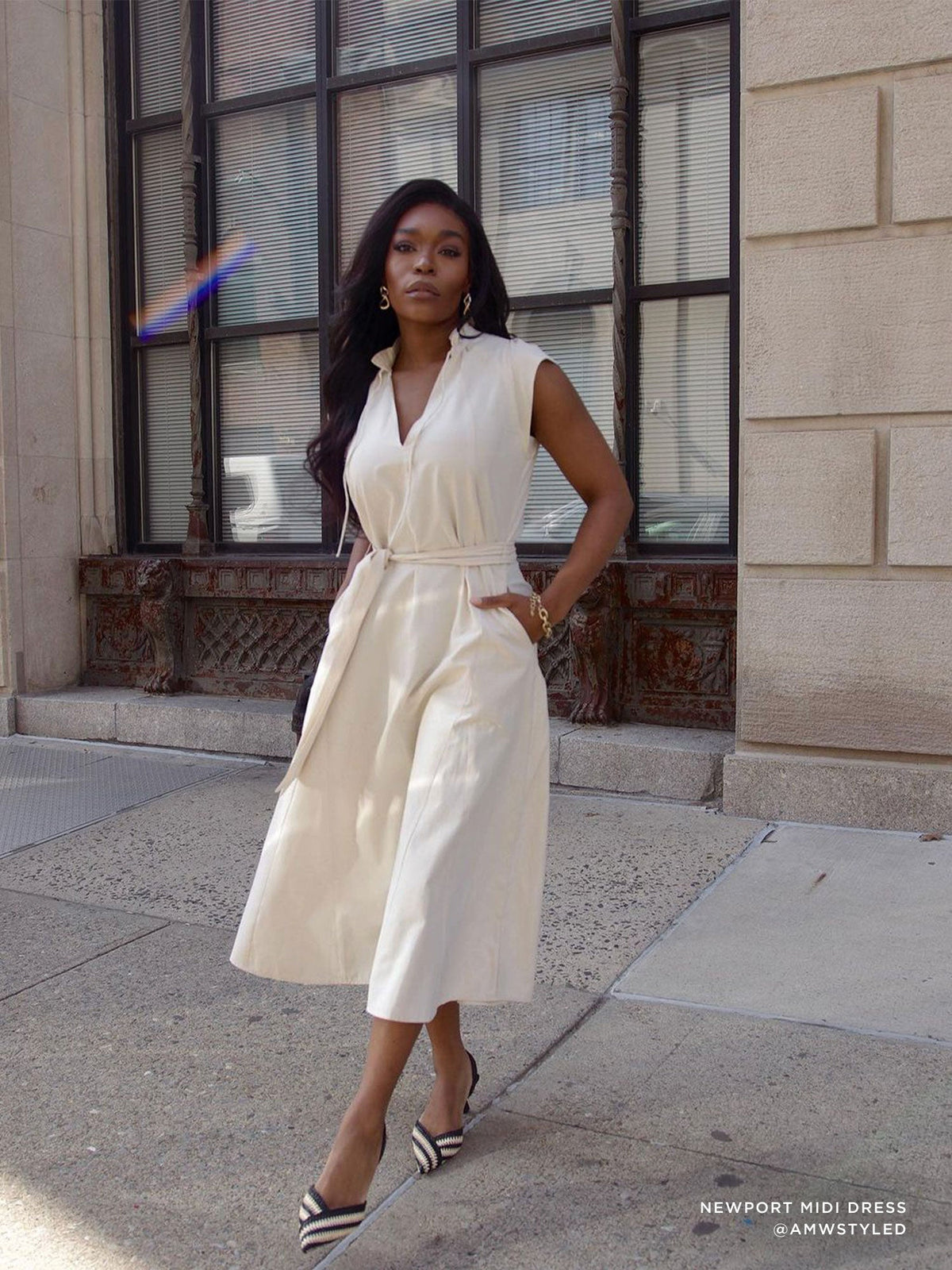 The newport midi dress