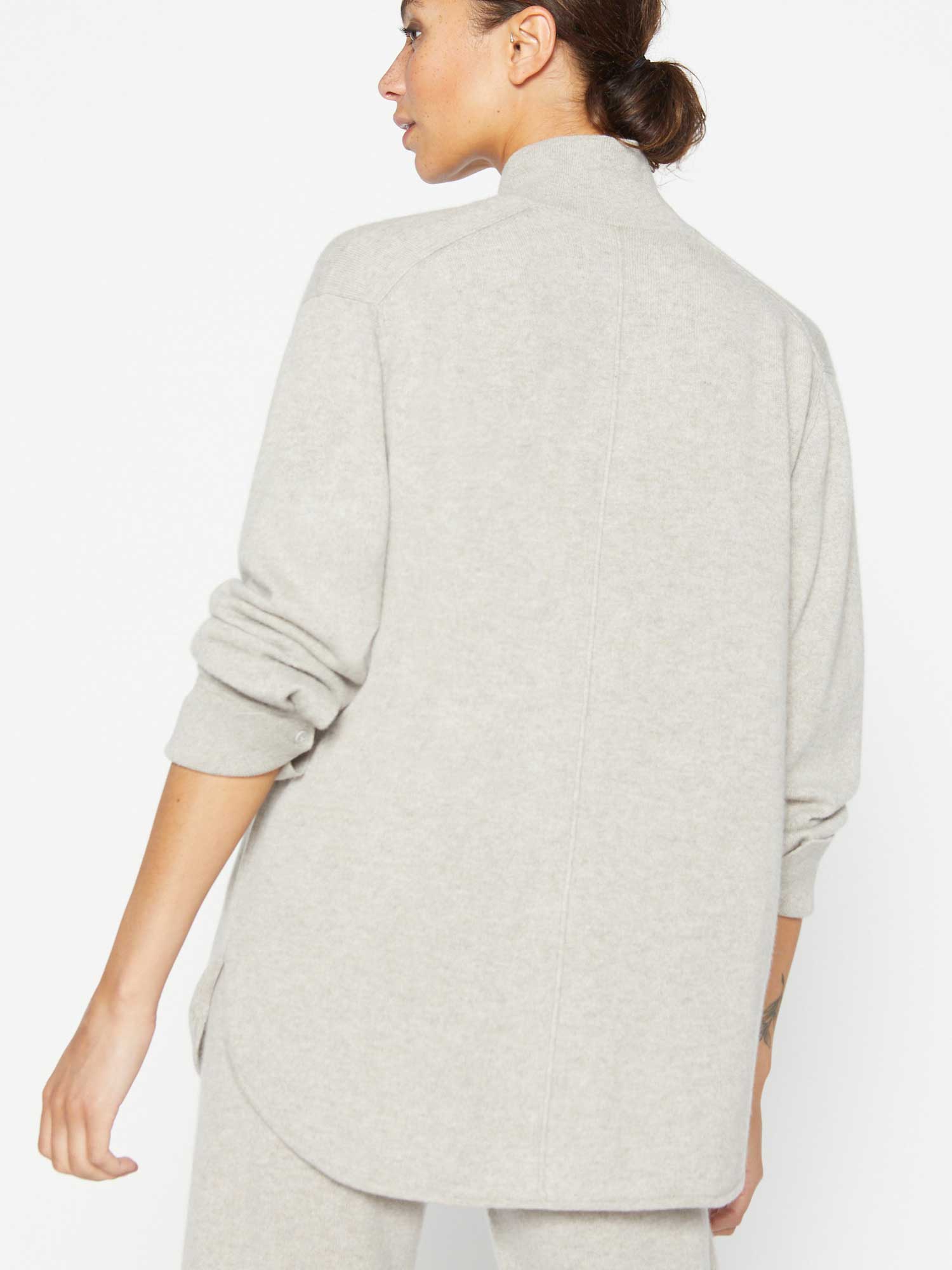 La sobrecamisa de cachemira Andre Luxe