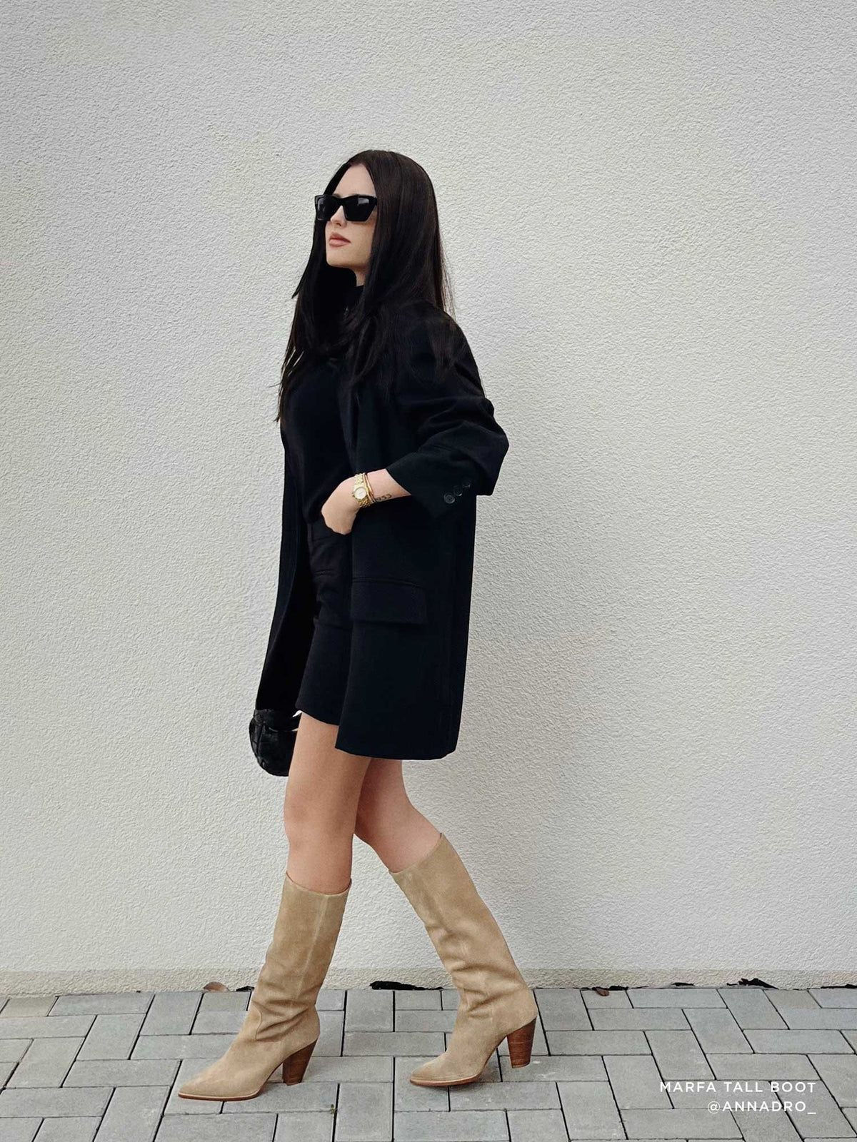 The marfa suede tall boot