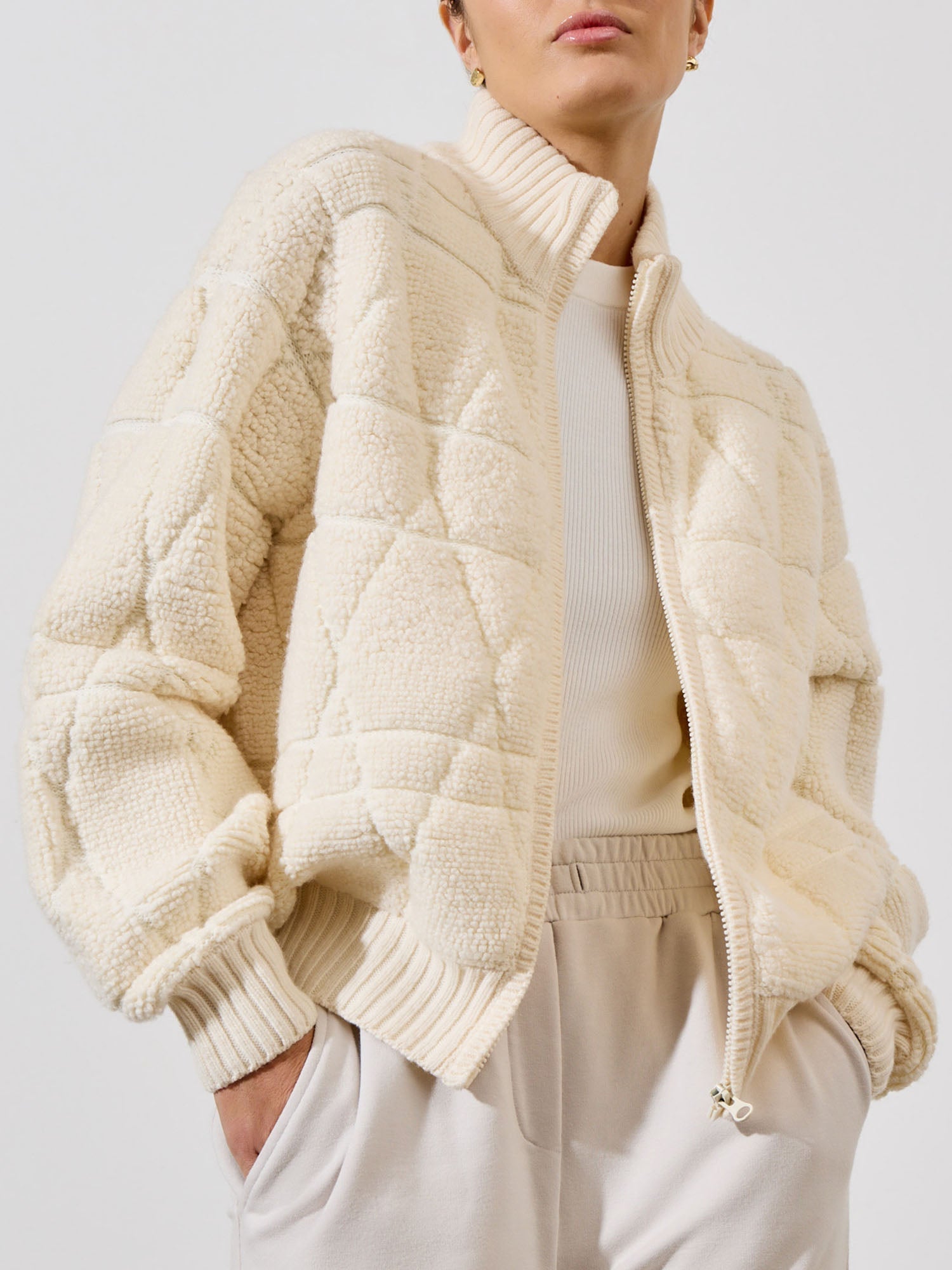 The avalon bomber cardigan