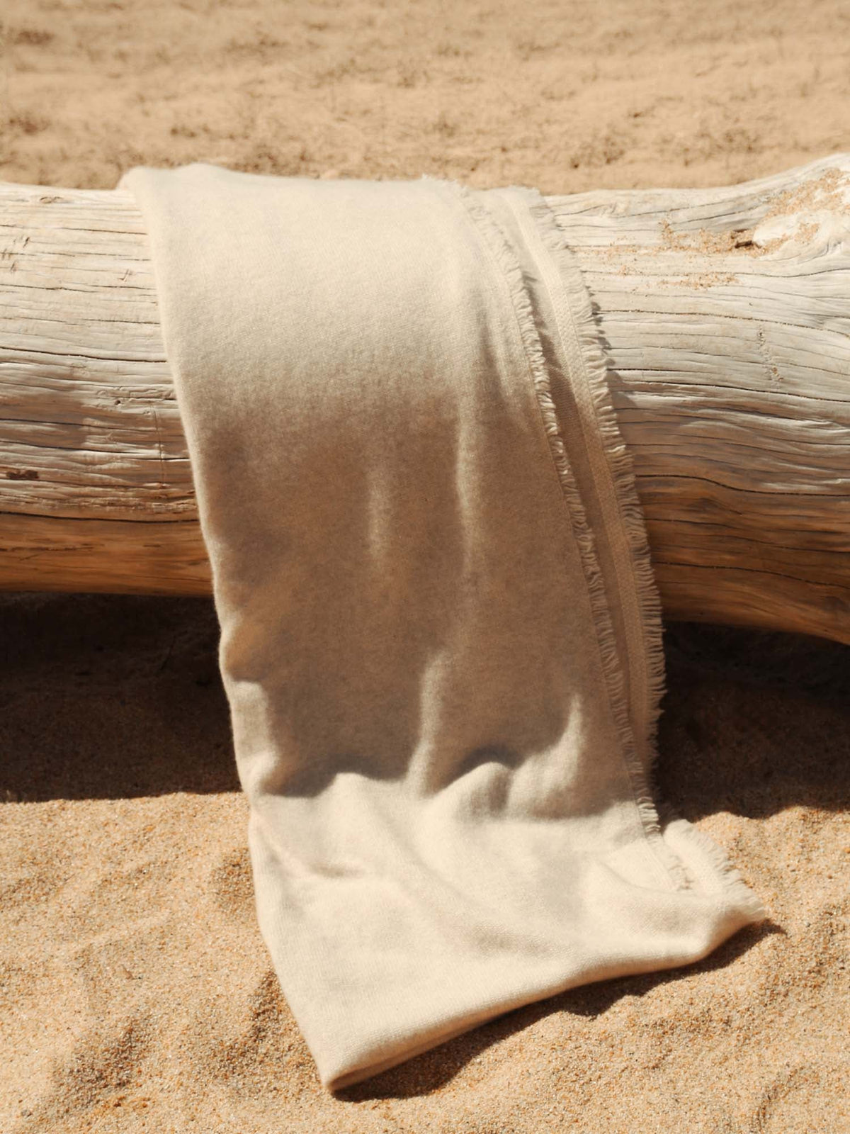 The cashmere fringe wrap