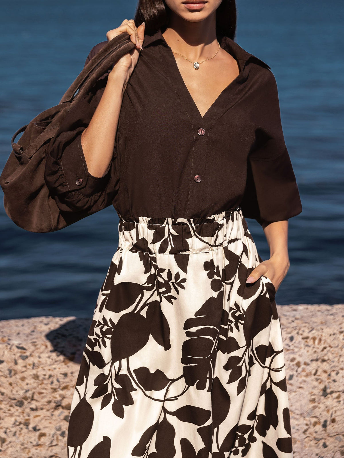 The edda printed skirt