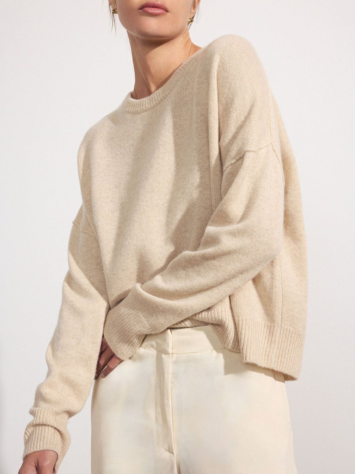 The everyday cashmere bright crew