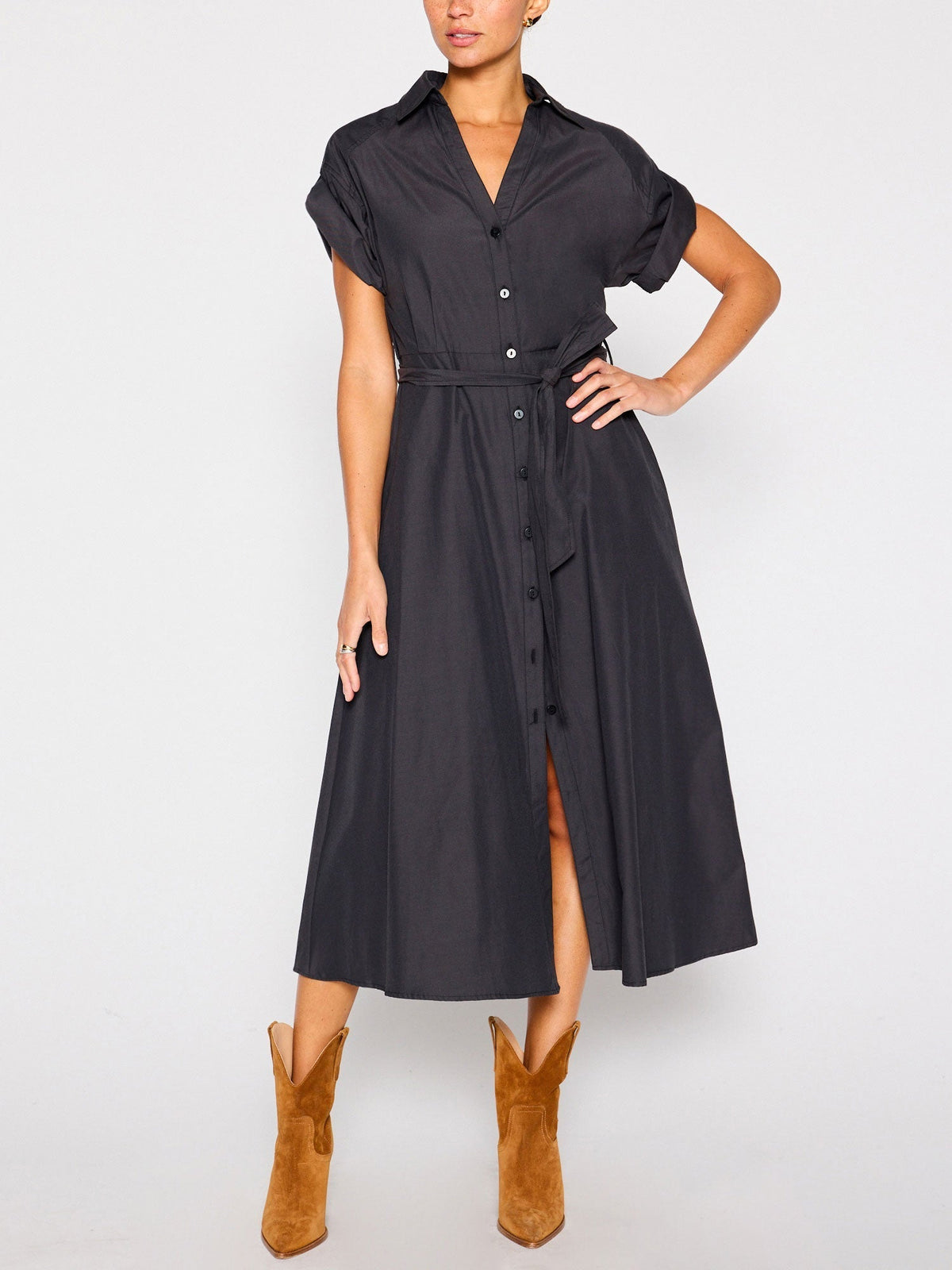 The fia belted dress