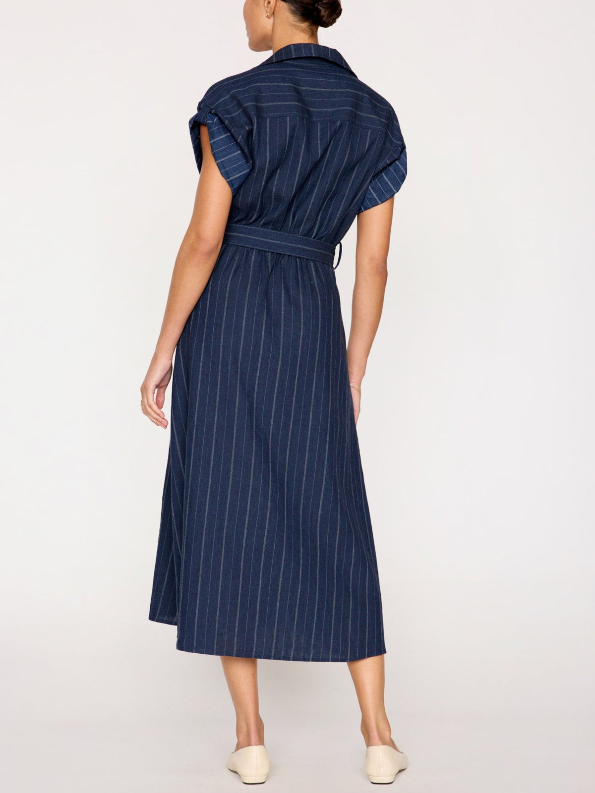 The fia belted stripe dress