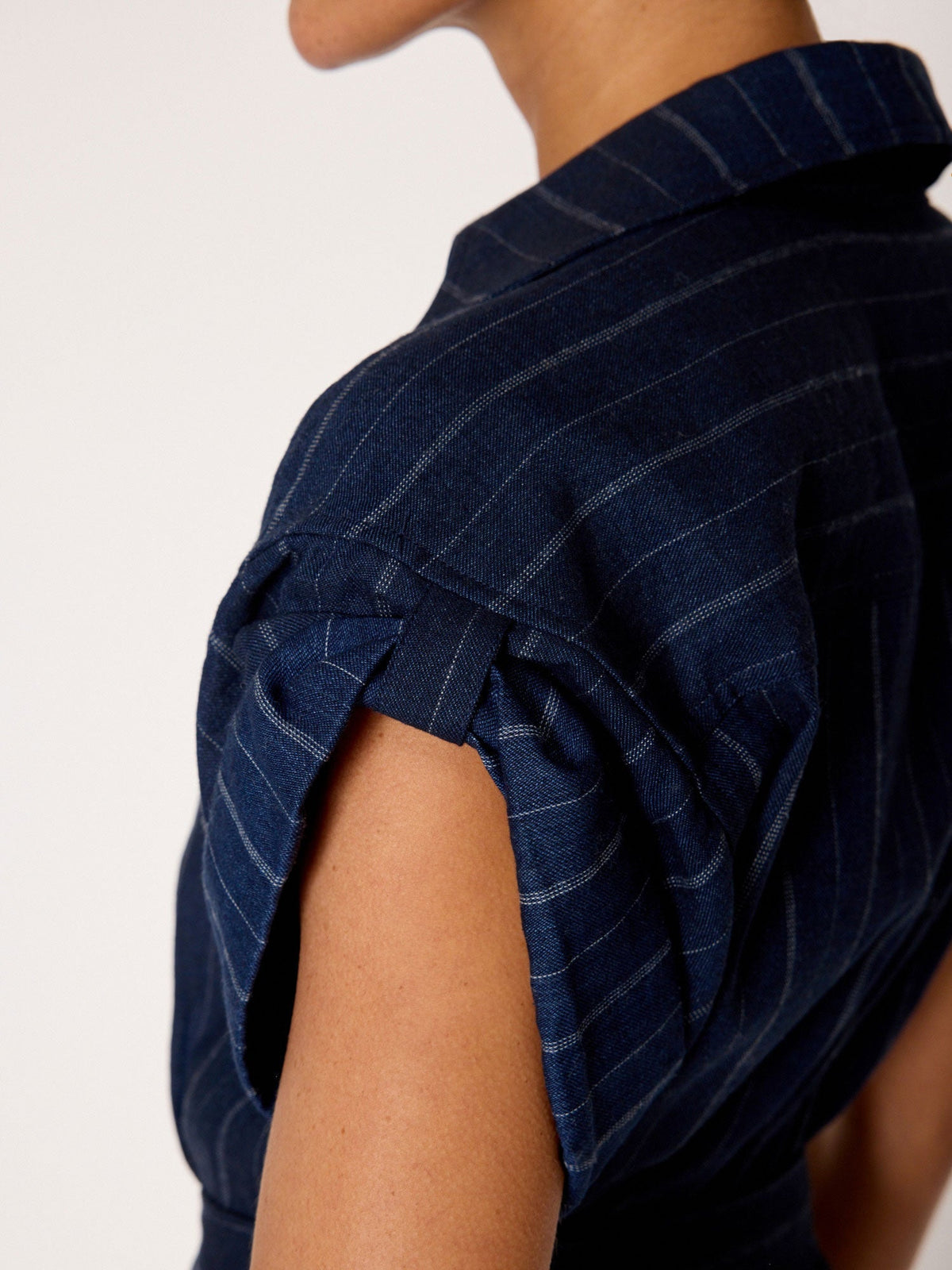 The fia belted stripe dress
