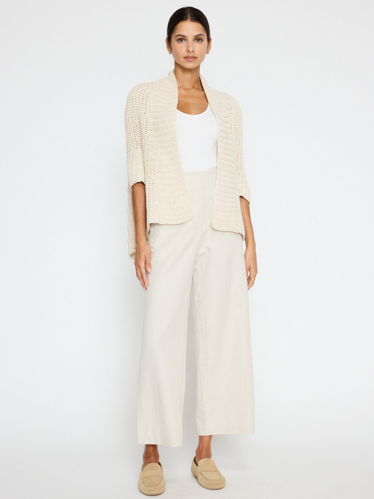 The fida handknit shrug