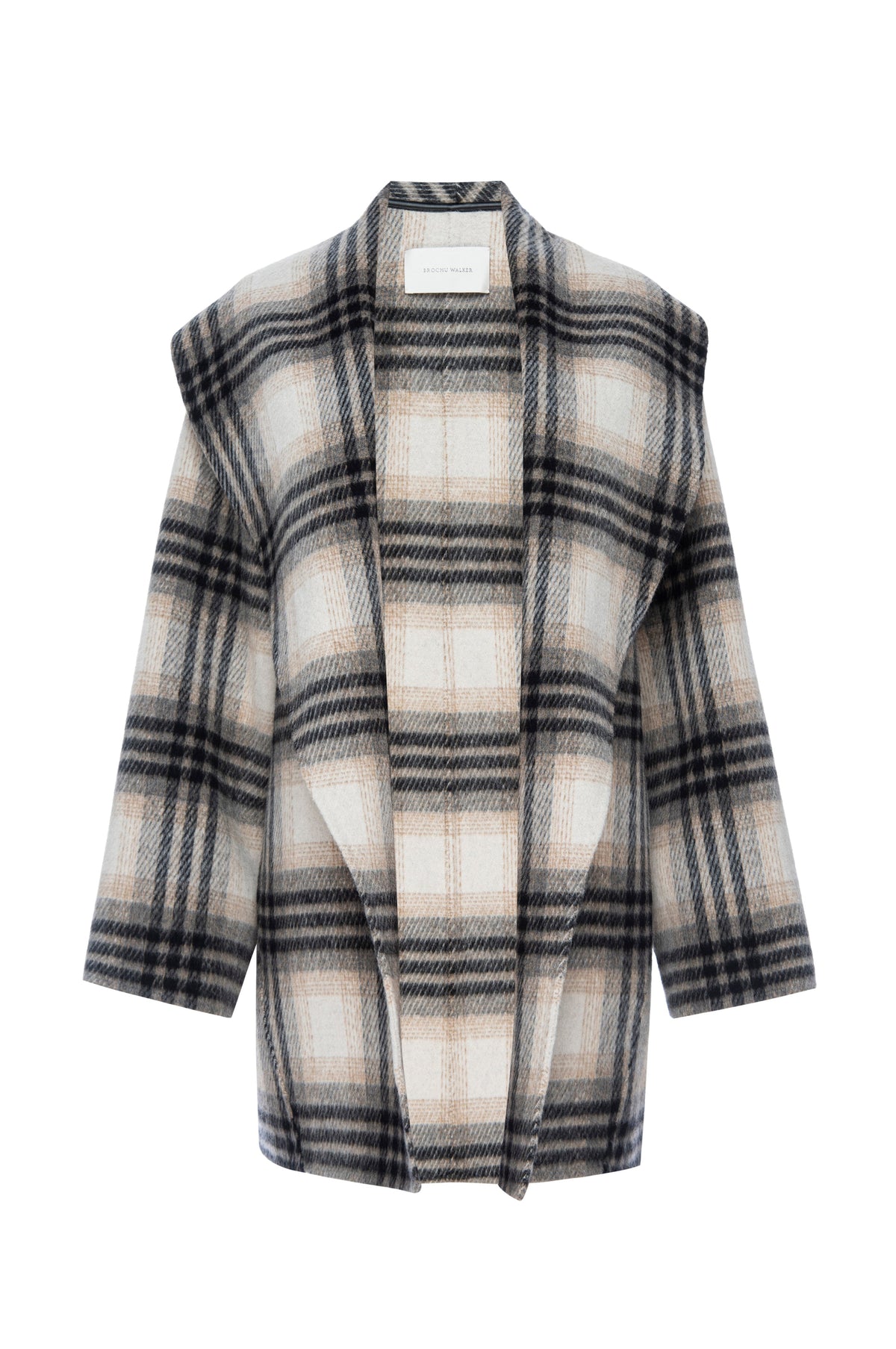 The finley plaid coat