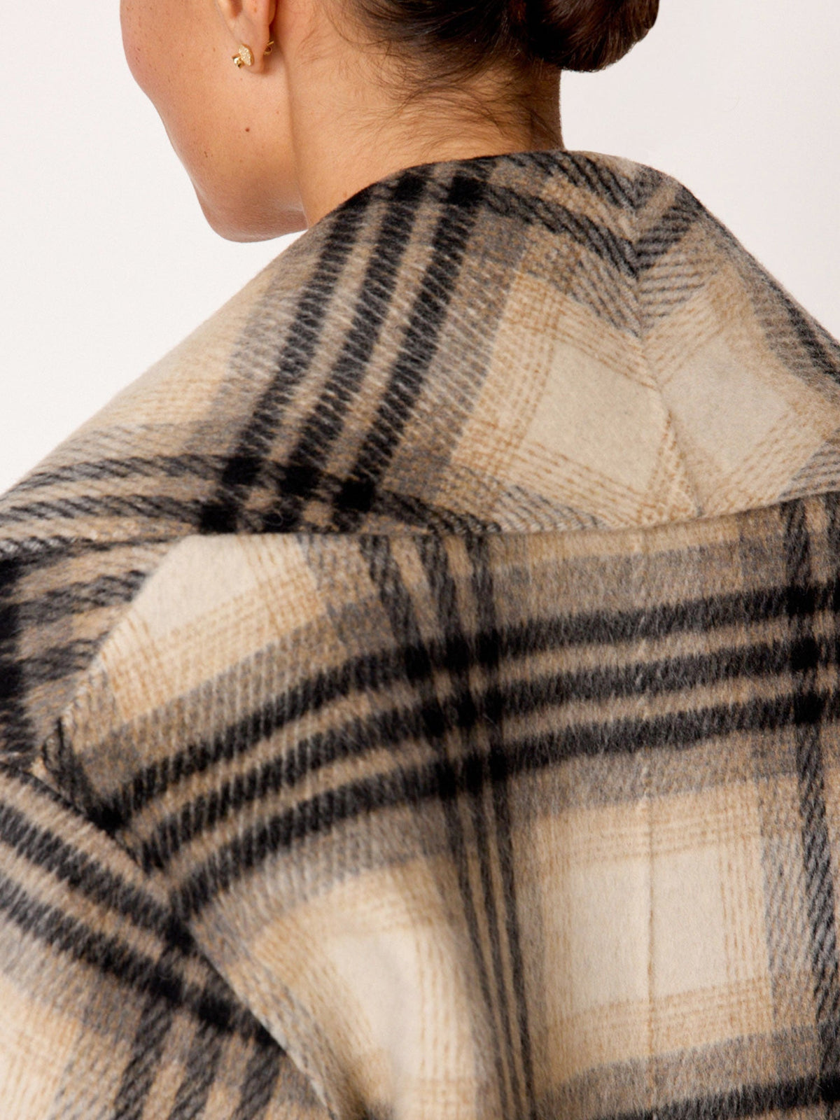 The finley plaid coat