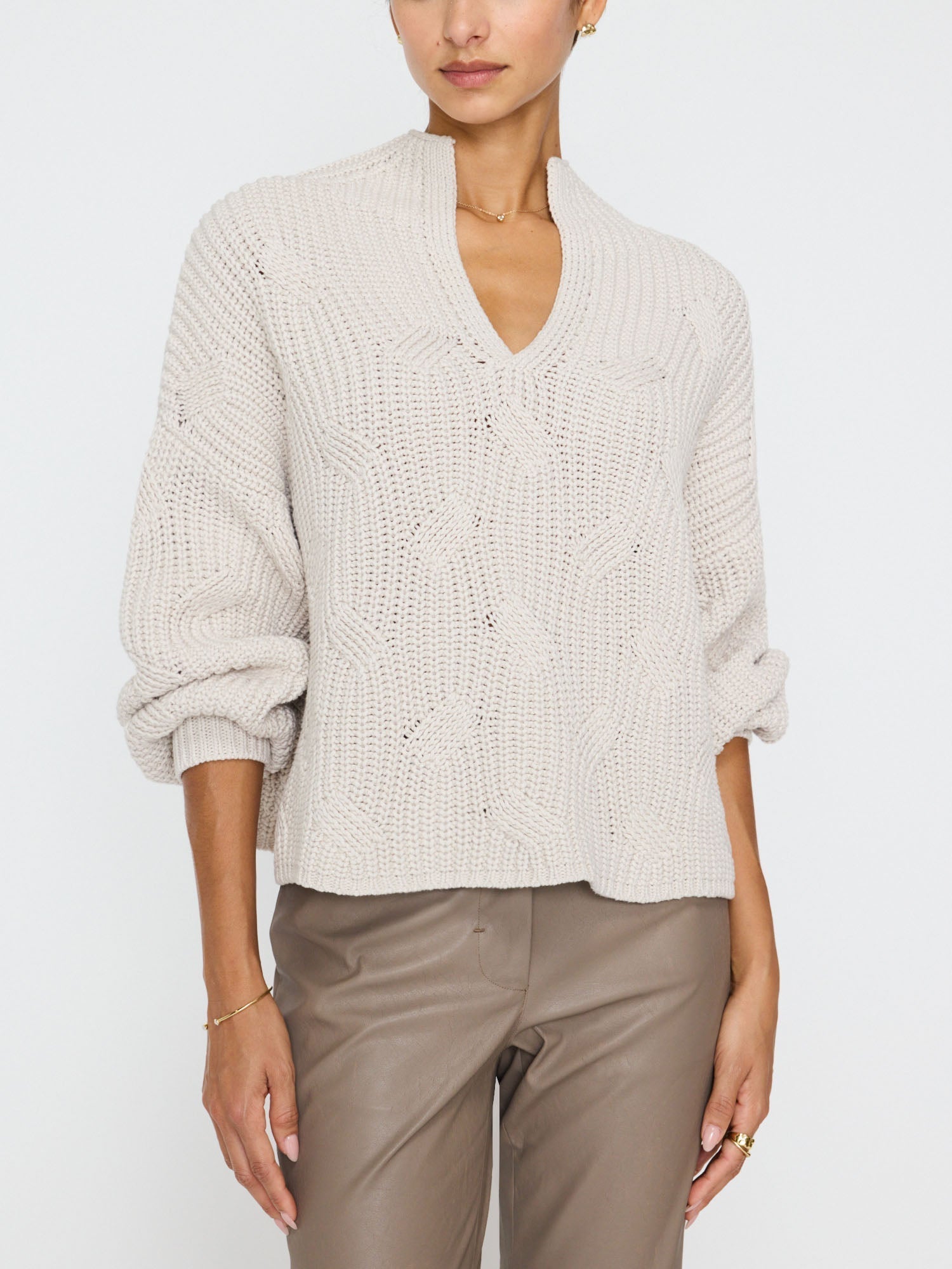 The grayson cable pullover