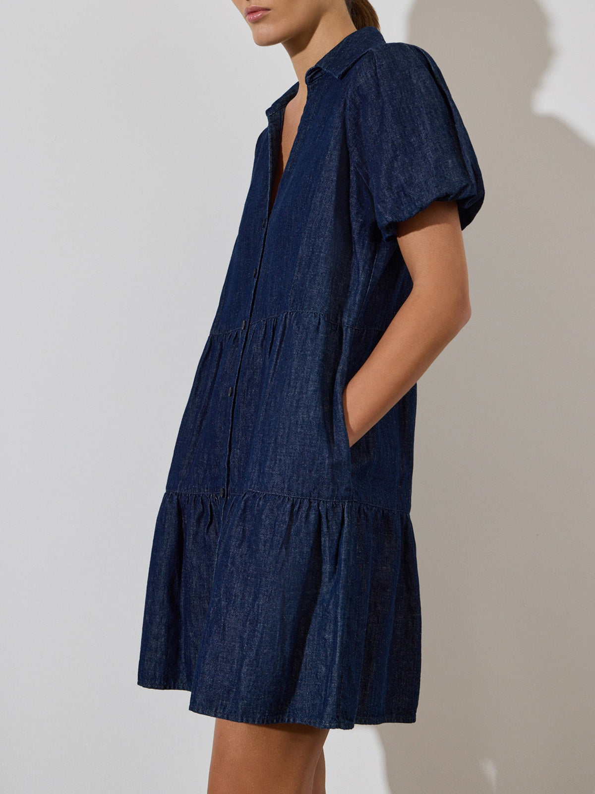 The havana mini indigo dress