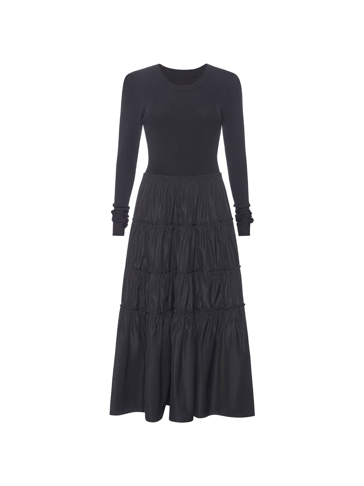 El vestido escalonado Ava