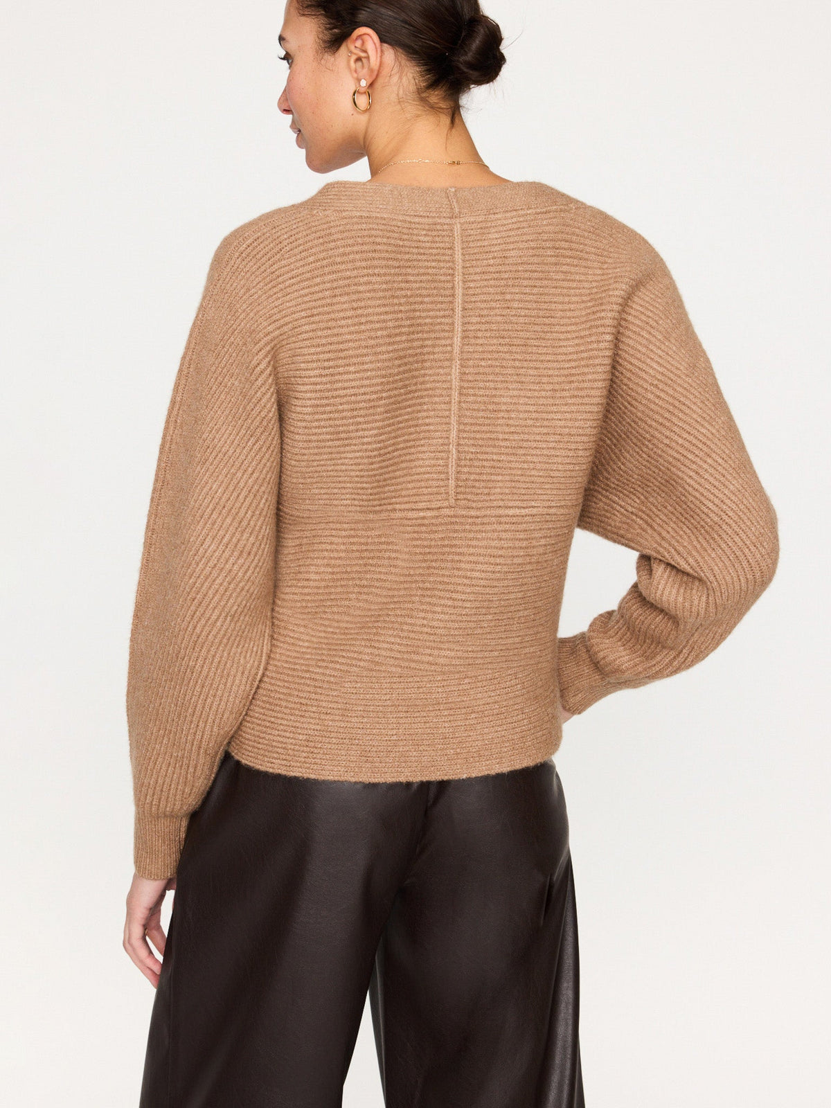The hughes wrap front sweater