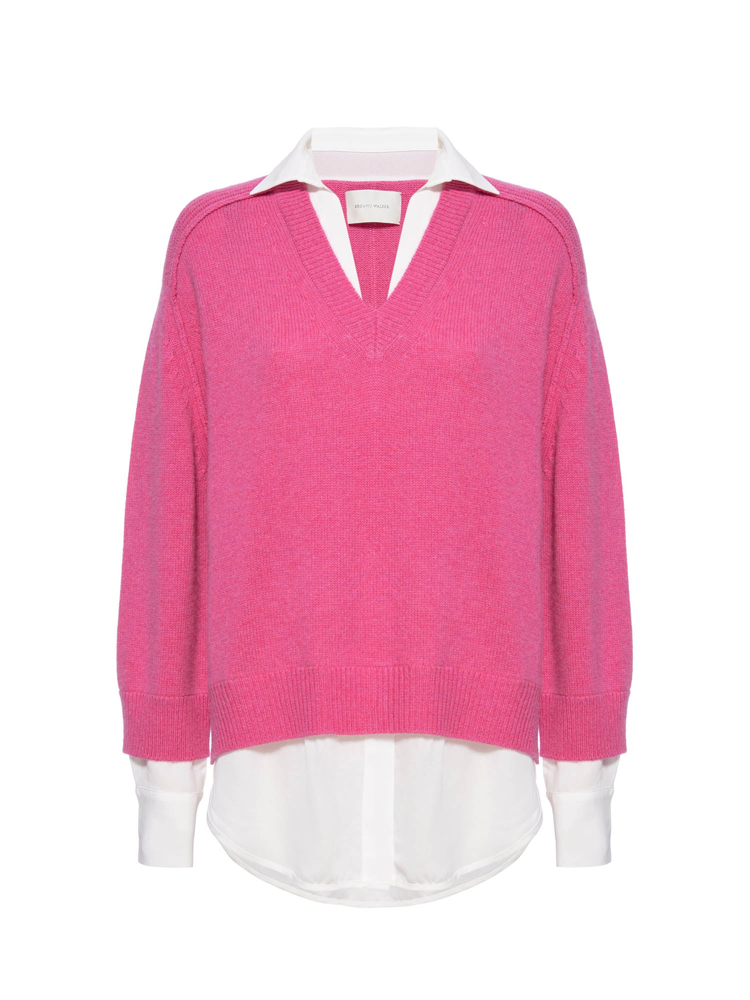 El top con escote de pico y capas Looker