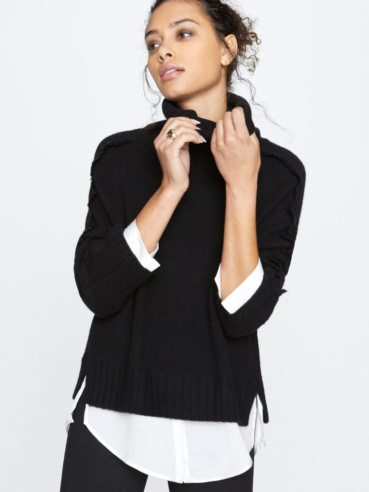 The jolie fringe layered looker