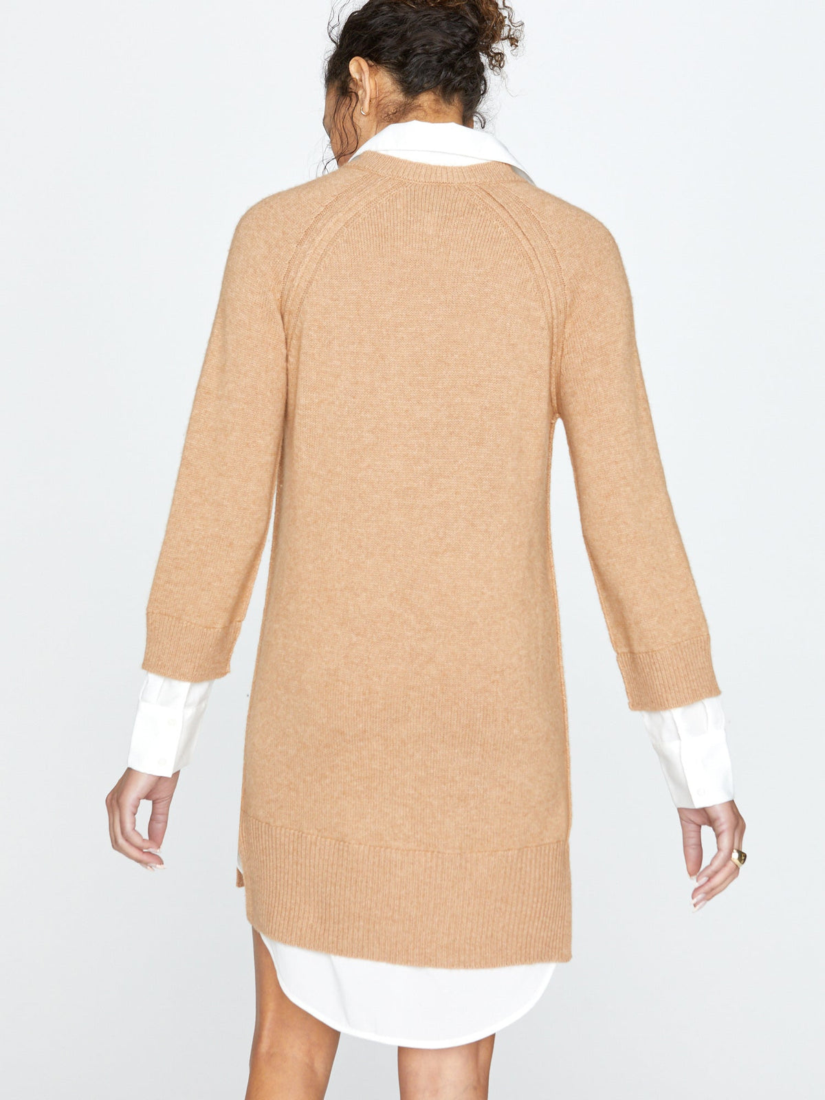 The looker layered v-neck dress