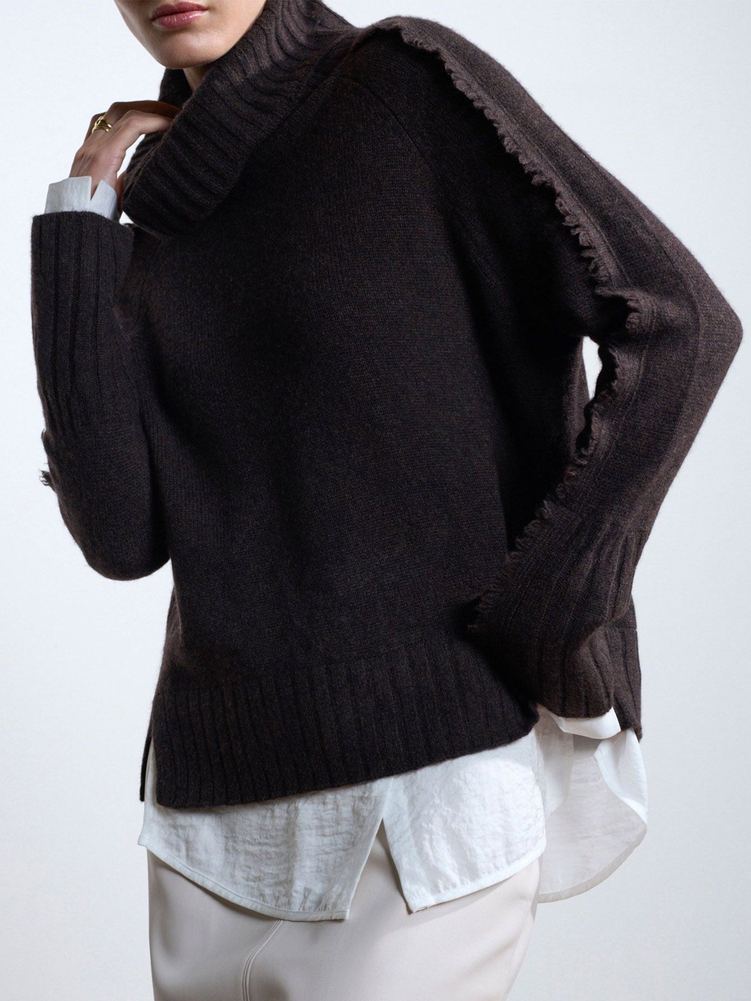 The jolie fringe layered looker