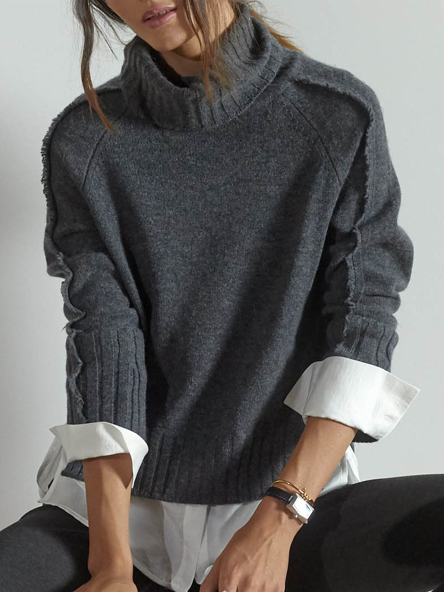 The jolie fringe layered looker