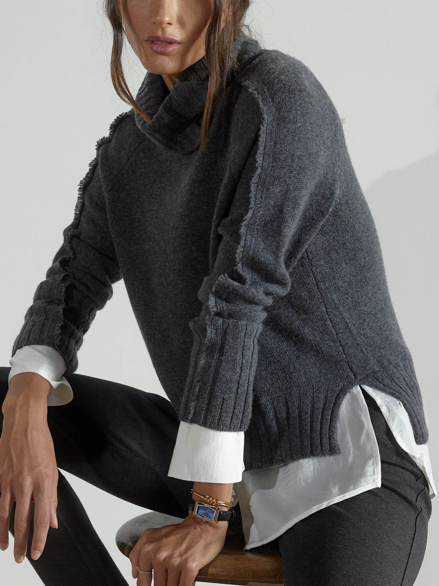 The jolie fringe layered looker