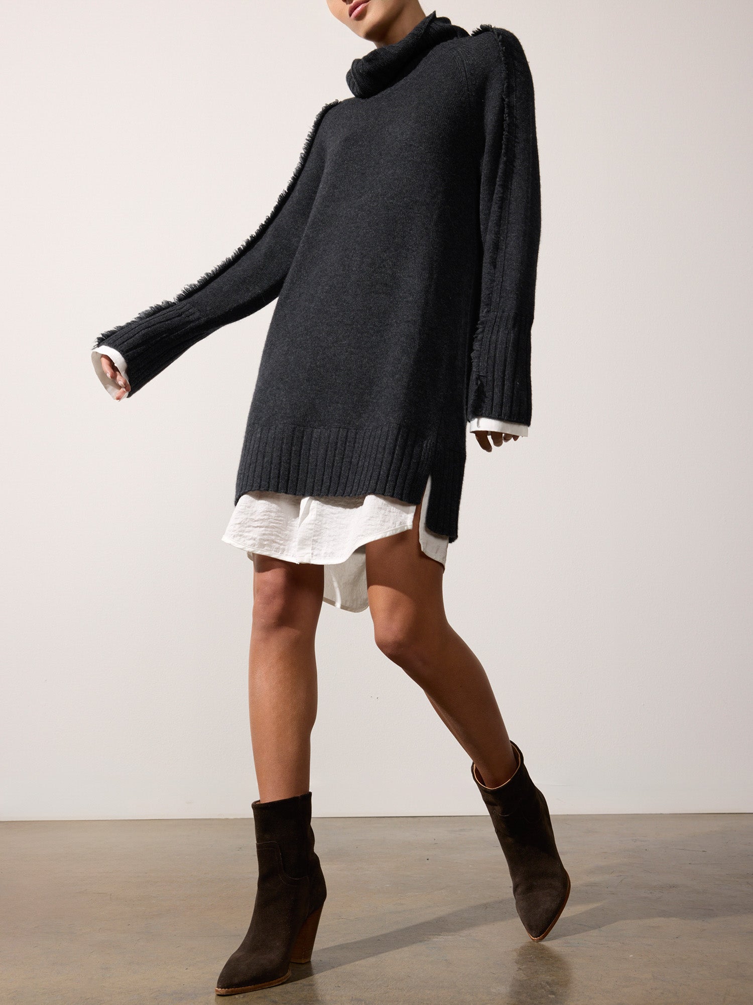 The jolie layered fringe dress