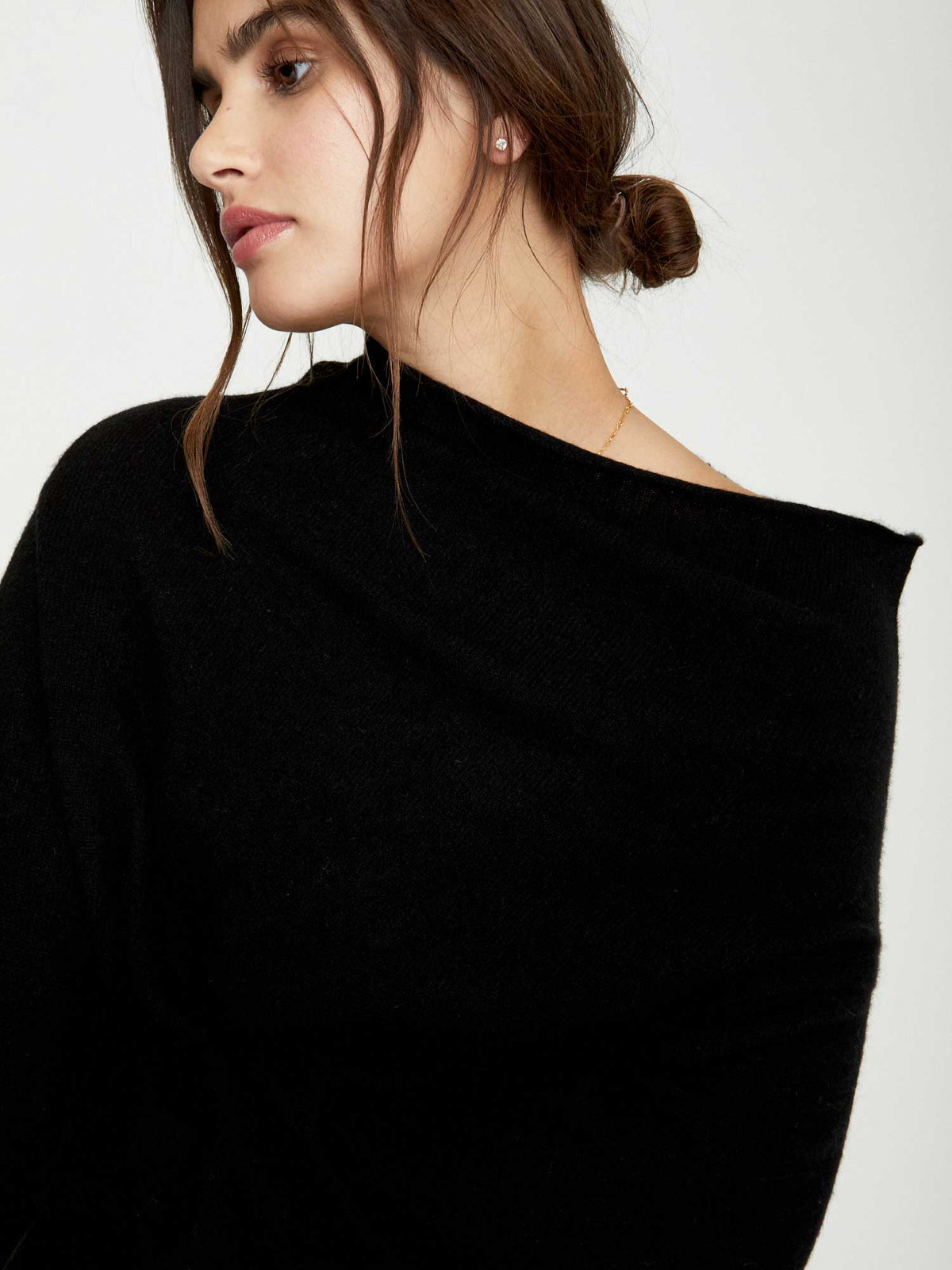 The lori cashmere off shoulder