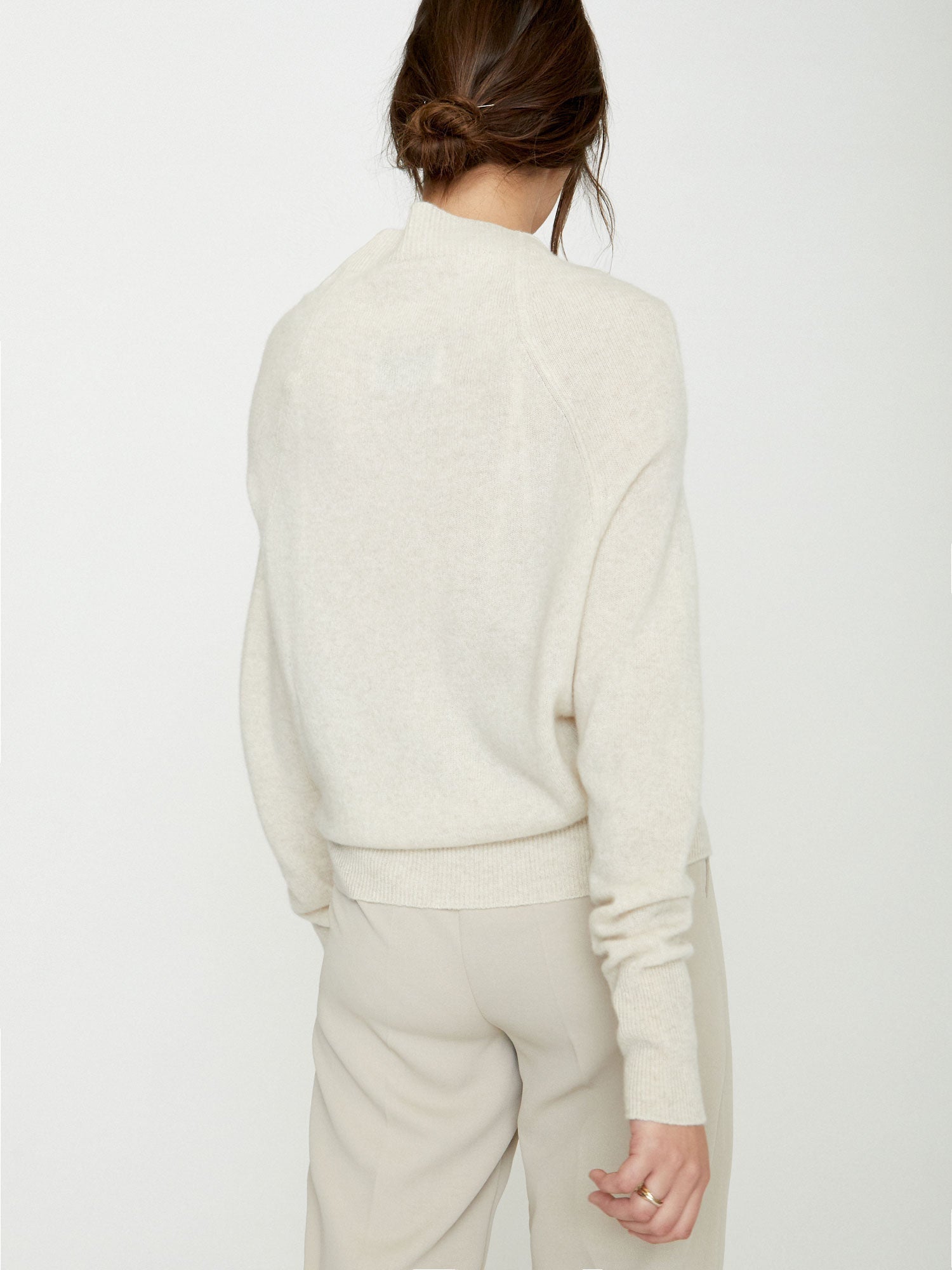 The lori cashmere off shoulder