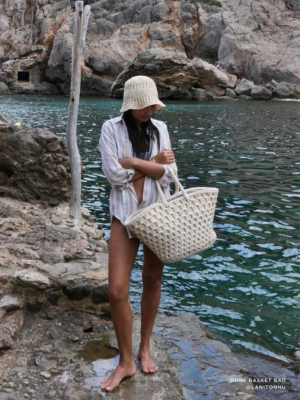 The dune basket bag