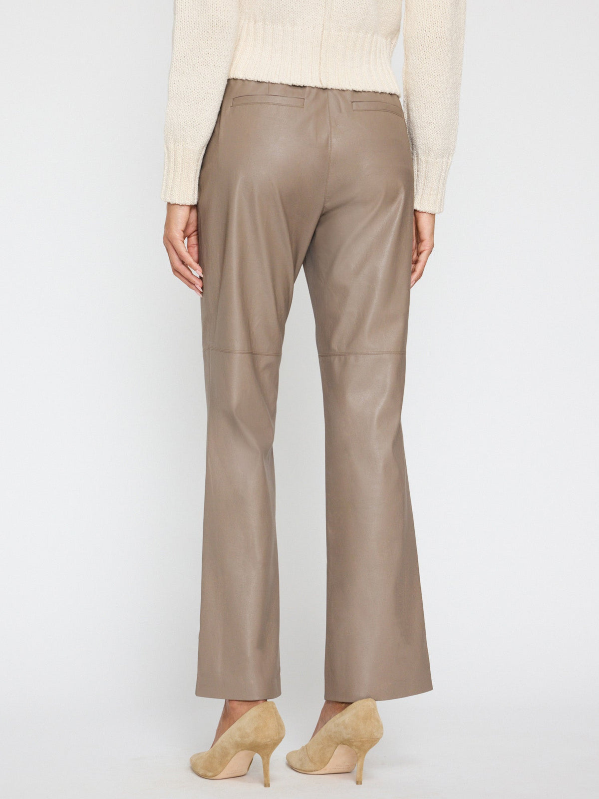 The lara vegan leather pant