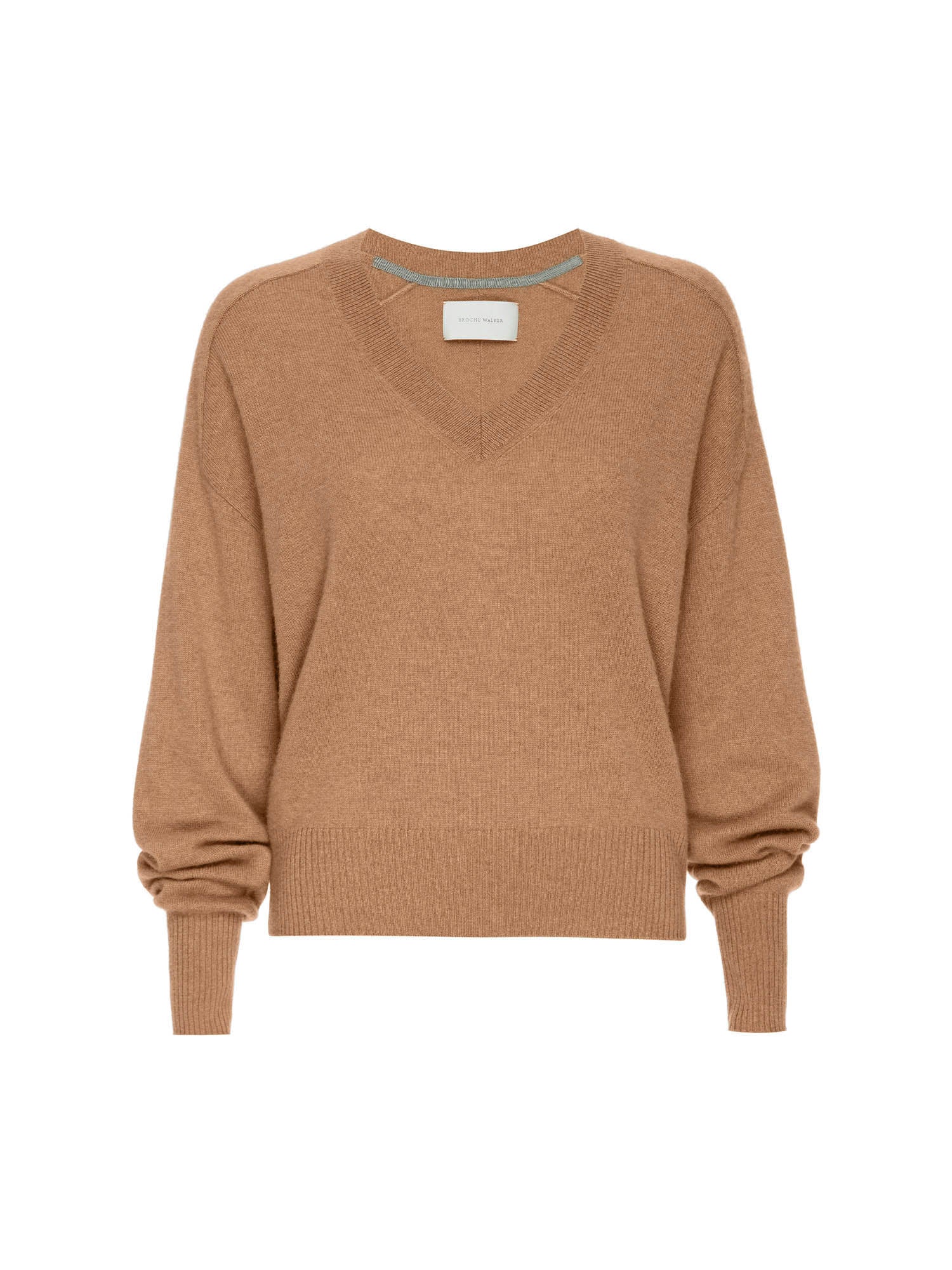 The leia vee cashmere sweater