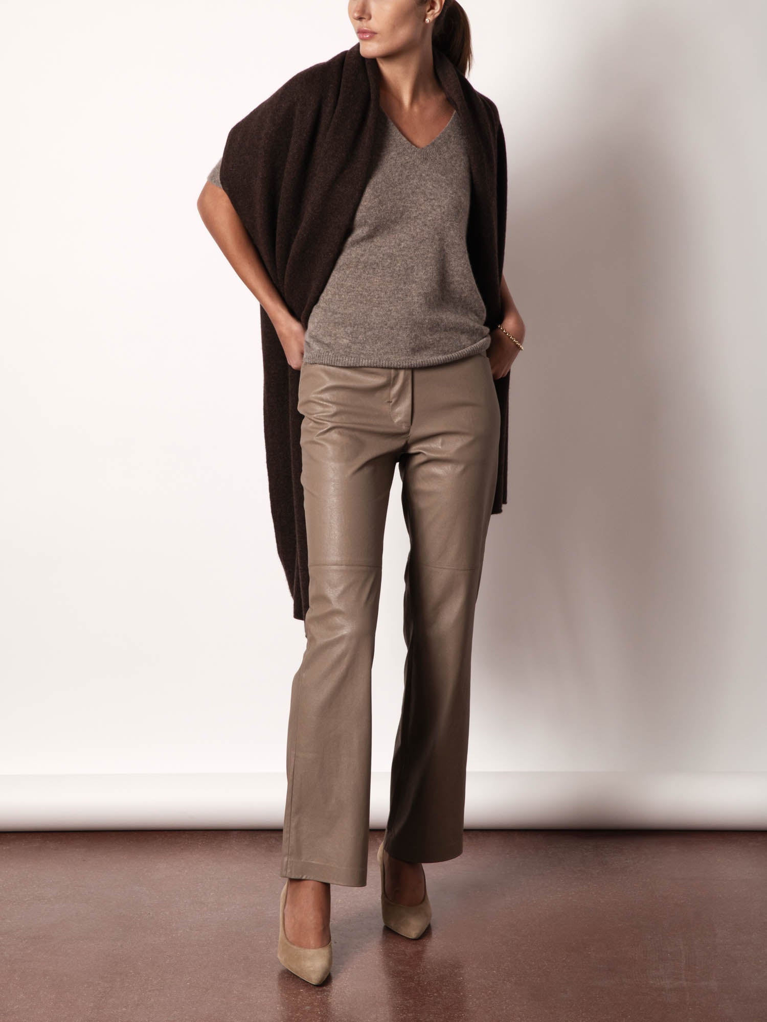 The cashmere fringe wrap