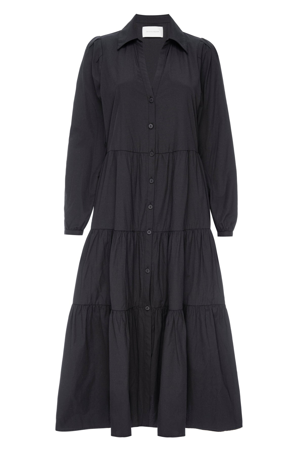 The long sleeve havana dress